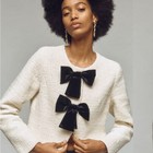 Anthropologie Avec Les Filles Nwt Bow Tie Tweed Coquette Balletcore
