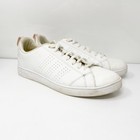 Adidas Womens Vs Advantage Clean Db0581 White Casual Shoes Sneakers Size 10