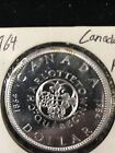 Canada Silver Dollar 1964  Silver  800 Km 58 Coin Unc Proof Like Charlottetown