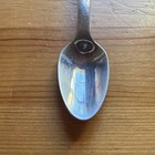 Oneida Stainless Silver  peter Rabbit  Babybunny Toddler 5 75    Spoon Vintage