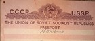 Expired Soviet Union Ukraine Invalid Ussr Travel Document 1992