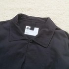 Mhl Margaret Howell Pullover Work Smock Jacket Black Size 1 Woman Made In Japan