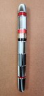 Marlen Seventies Grey   Silver Italian Resin Rollerball Pen  no Box papers 