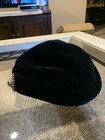 Vintage Ramleigh Exclusive Rhinestone Hat Velour Black 22 Model Headpiece