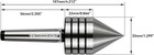 Heavy Duty Live Tailstock Center Mt1 1 Morse Taper With 60 Degree Tip