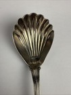 Antique Mitchell   Tyler Richmond Va Coin Silver Sugar Shell Spoon Pre Civil War