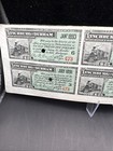 Lynchburg And Durham Railroad 1890s 6 Month Bond Coupon W  Locomotive Vignette