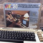 Commodore Vic-20 Retro Color Computer With Power Cord   Original Box Vintage 80s