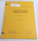 Dallas Tv Show Original Production Used Script Hand Signed Ken Kercheval Penned