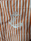 2x Vintage Lauren Ralph Lauren Striped Anchor Button Down Blouse A315