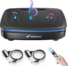 Merach Vibration Plate Exercise Machine Fitness Platform With Light Bluetooth