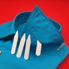 100pcs Plastic Collar Stays For Men     Shirt Collar Support Stiffeners Lifter