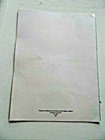 Vintage Greeting Card - Large Card  Printed In England