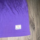 70s Vintage Champion Football Jersey Shirt Purple white Size L  Rare   3