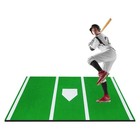 Baseball Hitting Mat Heavy Duty Gift Batting Practice Equipment Softball Batting