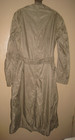 Vintage 1958 Vietman Us Army Taupe Coated Nylon Belted Military Raincoat 34 Long