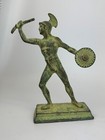 Decorative Museum Repro Leonidas The Spartan King Greek Metal Statue