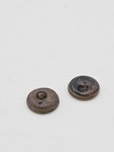 Set Of 2 Metal Victorian Pictorial Buttons Shank 0 05  Brass