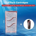 Zuqqony 8 Pack Small Filter Cartridges Compatible With Tetra Whisper Bio-bag    