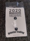 Warren Buffett Dual Enamel Pin Set 2020 Berkshire Hathaway Shareholder New