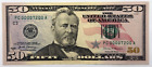 New Uncirculated  50  Fifty Dollar Bill  Series  2017a  One Note