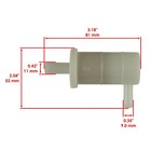 2x Fuel Filter For Kawasaki Zzr600 Zzr 600 Zx600j Zx 600j 2005-2008