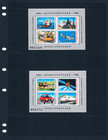  5 00 Scott Value  - 1988 Romania Transportation 2 S s Car Plane Cv Mnh Nh Umm