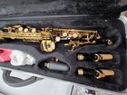 Opus Usa Straight Saxaphone Black And Gold