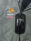 Bass Pro Shops Gray 100mph Gore-tex Jacket W Hood   Bibs Men s Size Medium Large