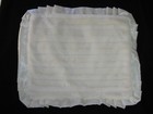 Swankie Blankie Cream White Security Blanket Baby Lovey Plush Satin