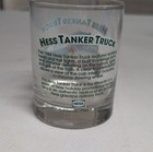 Hess 1996 Tanker Truck Glass Collectible Classic Truck Series Clear Green Red