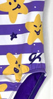 Gk Elite   Cm Gymnastics Leotard Child Girls Medium Purple White Yellow Stars