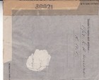 1944 Bahamas 7p Air Letter Censored To Us  Most Unusual  d