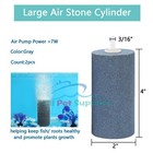 Aquaneat 8 12 Pcs Air Stones 4x2    Air Pump Accessories For Aquarium Fish Tank