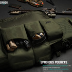 Savior Equipment 42  Specialist Double Rifle Case Od Green Rb-4213dg-ws-og