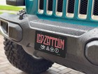 L  k  Led Zepllin License Plate -vanity Auto Tag