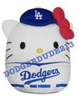          Los Angeles Dodgers Hello Kitty Squish Plush Sga 4 14 25 Squishmallows         