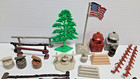 Vintage Marx Play Set Accessories Lot