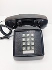 Vintage Cortelco Black Touch Tone Desk Phone Telephone Push Button Mib Look 