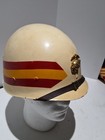Original 1950 s Korea Usmc Mp M-1 Helmet Liner Painted For Military Police W ega