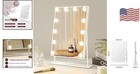Modern Lighted Vanity Mirror     Dimmable 3 Color Modes  Touch Control   Rotation