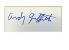 Actor Andy Griffith Photo   Cut Signature Signed Matte