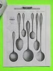 Photocopy 1900s Catalog Towle Godroon Sterling Silver Flatware 24 Pages Guide