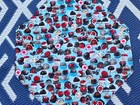 Handmade Quilted Octagon  Table Topper  Valentine s Day Chocolate Cherries Candy
