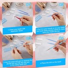 Boao 61 Pcs Tooth Gem Kit Diy Jewelry Dental Onesize  White colorful blue