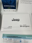 2018 Jeep Wrangler Owners Manual Oem Complete Set