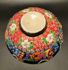 Colorful Hand Painted Fish Pottery Bowl Turkish Kutahya Style Folk Art 4 5 