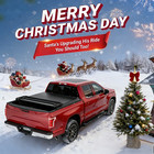 6 6ft 4-fold Tonneau Cover For 2014-2019 Silverado Sierra 1500 2500hd 3500hd