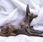 Rare Ancient Egyptian Antiquities Anubis Statue God Of Mummification Egyptian Bc