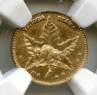 1898 Canada Gold 1 2   California Fractional Gold   Greene-780   Ngc Ms65